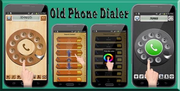 Old Phone Dialer with Admob and StartApp