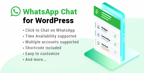 WhatsApp Chat for WordPress v3.6.8