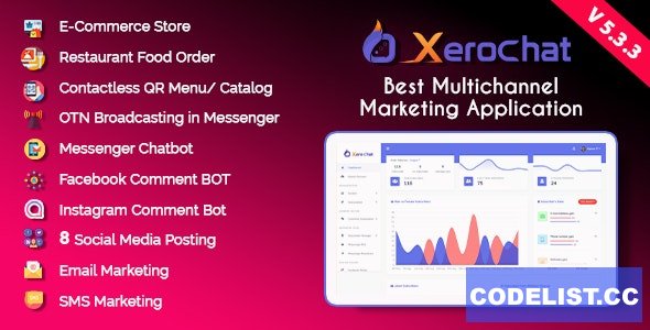 XeroChat v5.3.3 - Best Multichannel Marketing Application (SaaS Platform) - ed