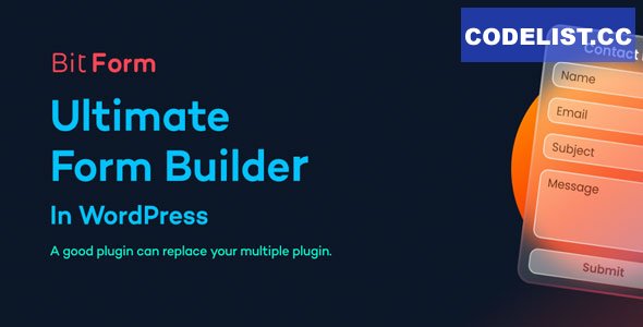 Bit Form Pro v2.7.3 - Ultimate Form Builder In WordPress