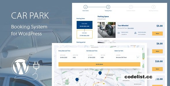 Car Park v2.7 - Booking System for WordPress