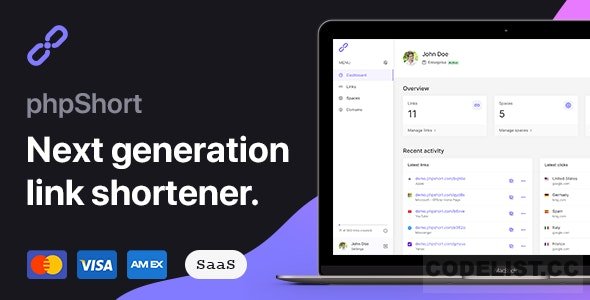 phpShort v3.23.0 - URL Shortener Platform - ed