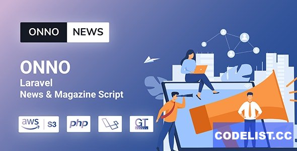 ONNO v1.1.0 - Laravel News & Magazine Script - ed