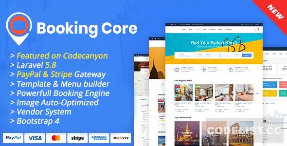 Booking Core v1.9.1 - Ultimate Booking System