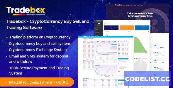 Tradebox v6.0 - CryptoCurrency Buy Sell and Trading Software - ed