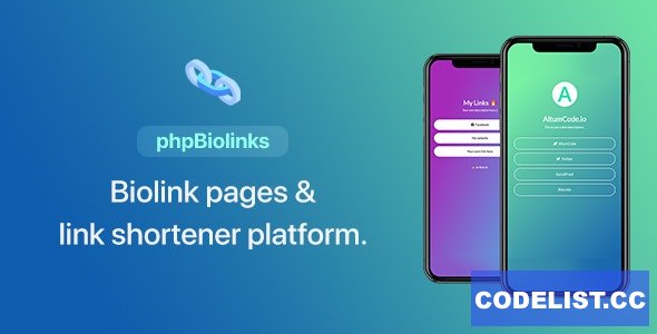 BioLinks v6.0 - Instagram & TikTok Bio Links & URL Shortener (SAAS Ready) - ed