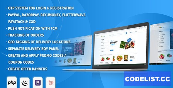 eCart Web v1.0.1 - Ecommerce/Store Full Website