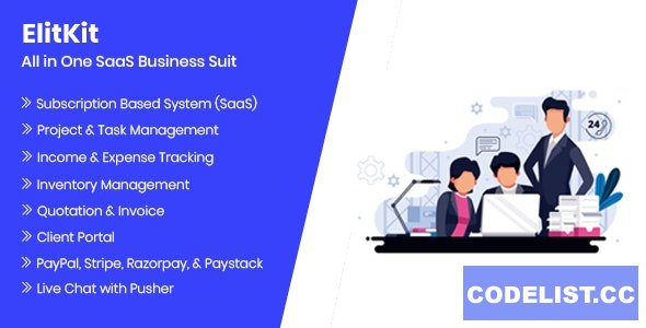 ElitKit v1.9.1 - All In One SaaS Business Suit