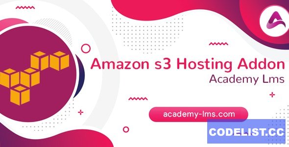 Academy LMS Amazon S3 Hosting Addon v1.0