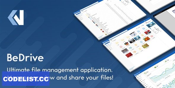 BeDrive v2.2.4 - File Sharing and Cloud Storage