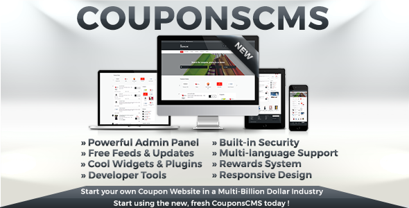 Coupons CMS v7.0 