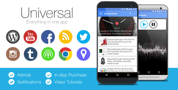 Universal - Full Multi-Purpose Android App