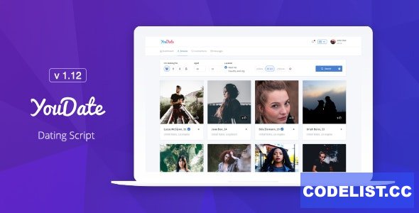 YouDate v1.12 - Dating Script 