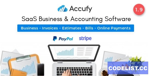 Accufy v1.9 - SaaS Business & Accounting Software - ed