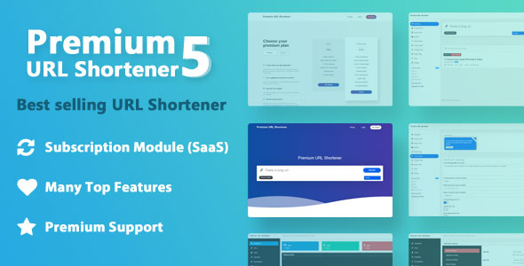 Premium URL Shortener v5.9.8