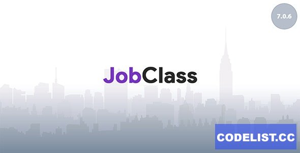 JobClass v7.0.6 - Job Board Web Application - ed