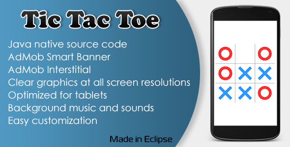 Tic Tac Toe Game with AdMob