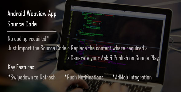 Android WebView App Source Code