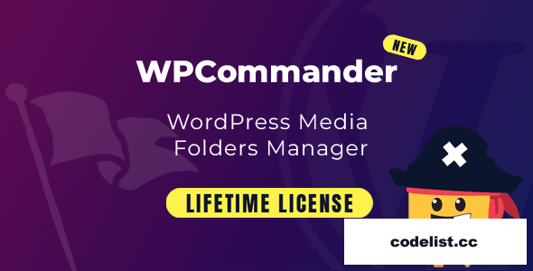 WPCommander v1.4.0 - WordPress Media Folder Manager