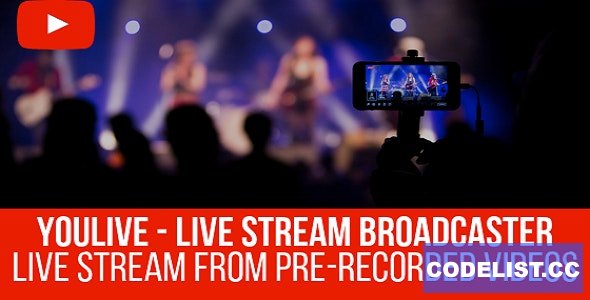 YouLive v1.1.1.3 - Live Stream Broadcaster Plugin for WordPress