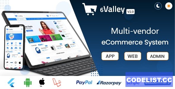 6valley Multi-Vendor E-commerce v2.1 - Complete eCommerce Mobile App, Web and Admin Panel