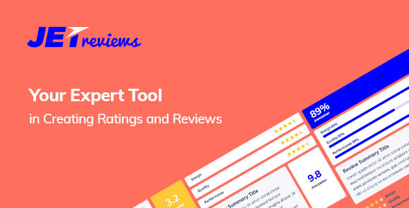 JetReviews v2.3.4 - Reviews Widget for Elementor Page Builder