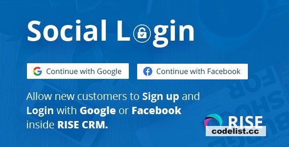 Social Login for RISE CRM v1.0.2