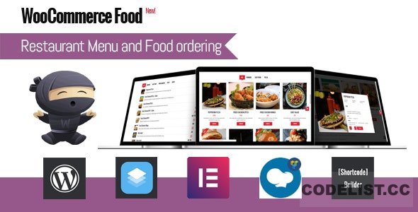 WooCommerce Food v3.2.8 - Restaurant Menu & Food ordering