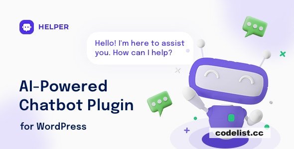 Helper v1.0.22 - OpenAI Chatbot for WordPress