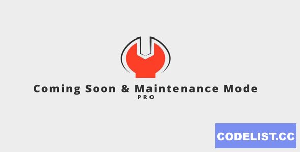 Coming Soon & Maintenance Mode PRO v6.54