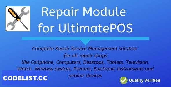 Advance Repair module for UltimatePOS v1.7 - ed