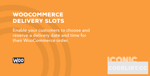 Iconic WooCommerce Delivery Slots v2.4.0