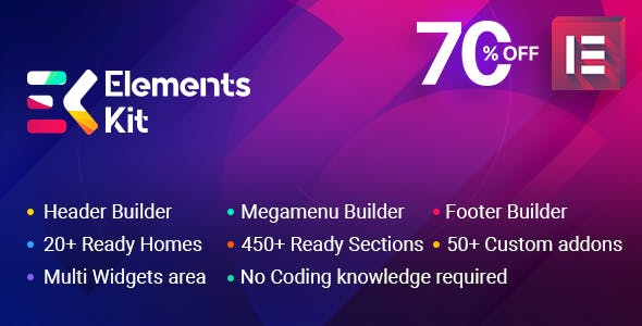 ElementsKit v3.6.5 - The Ultimate Addons for Elementor Page Builder