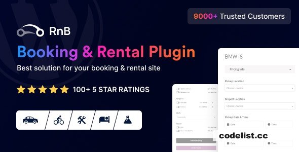 RnB v17.0.3 - WooCommerce Booking & Rental Plugin