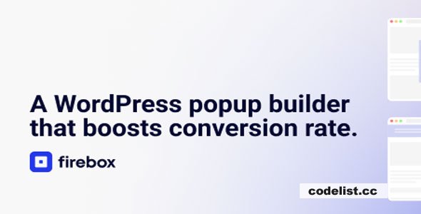 FireBox Pro v2.1.18 - A WordPress Popup Builder that boosts conversion rate