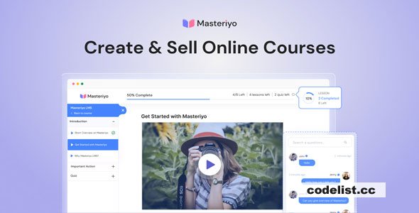 Masteriyo PRO v2.12.3 - LMS for WordPress