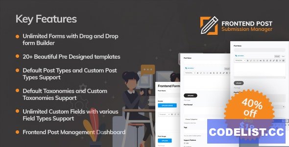 Frontend Post Submission Manager v1.4.2