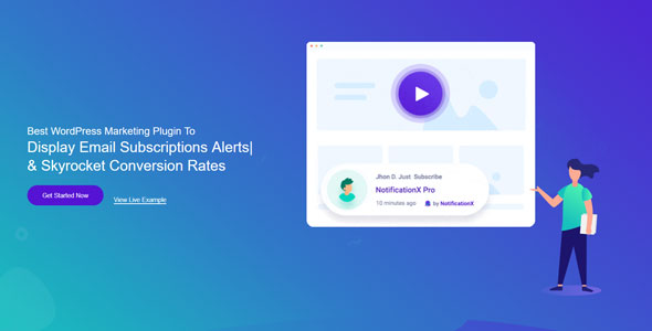 NotificationX v2.9.3 - Best WordPress Marketing Plugin