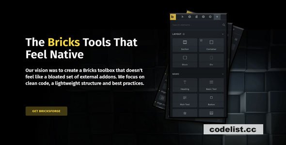 Bricksforge 2.2.5 - The Bricks Tools that feel native