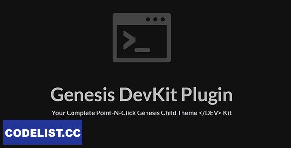 Genesis DevKit Plugin v1.6.4