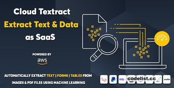 Cloud Textract v1.0.1 - Extract Text and Data from Documents as SaaS