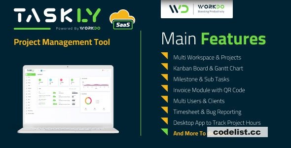 TASKLY SaaS v4.0 – Project Management Tool - ed