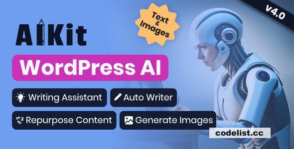 AIKit v4.17.0 - WordPress AI Automatic Writer, Chatbot, Writing Assistant & Content Repurposer