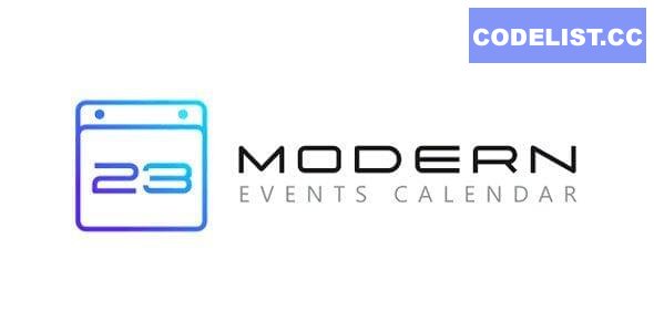 Webnus Modern Events Calendar Pro v7.12.1 