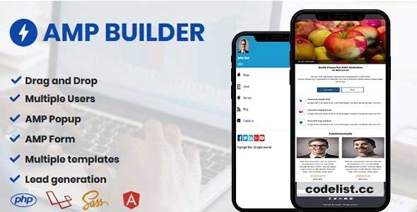 AMP Builder v1.0.5.0 - AMP Landing Page Builder 