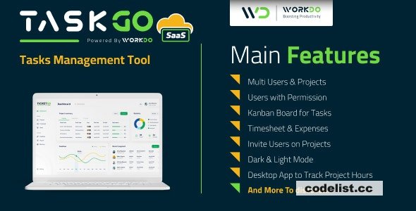 TaskGo SaaS v4.1 – Tasks Management Tool - ed