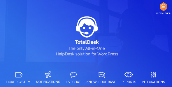 TotalDesk v1.8.1 - Helpdesk, Knowledge Base & Ticket System