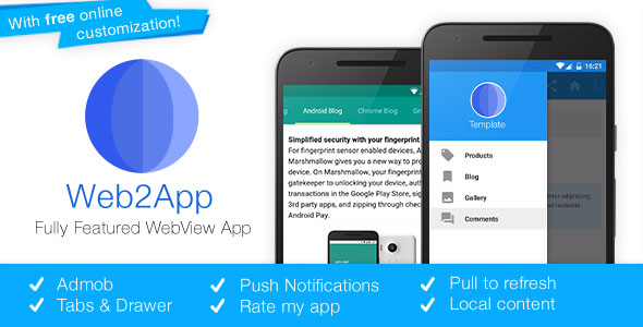 Web2App v3.0 - Quickest Feature-Rich Android Webview