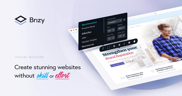 Brizy Pro v2.5.0 - WordPress Builder Plugin