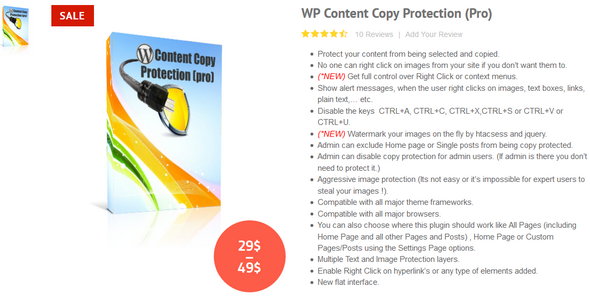 WP Content Copy Protection Pro v15.1